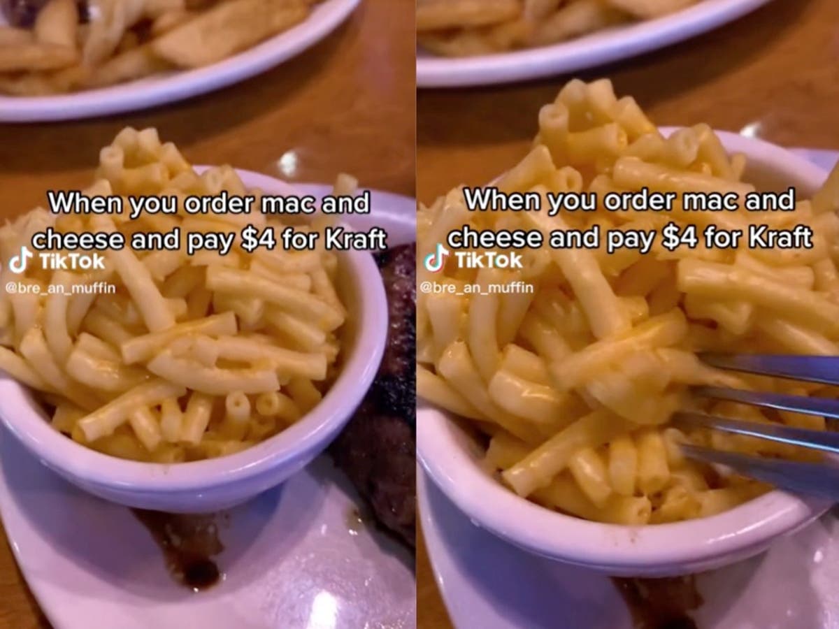 Texas Roadhouse customer says she paid 4 for mac and cheese that